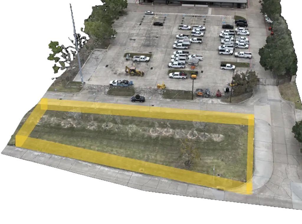 New Fuel Island at Friendswood Engineering - Harris County